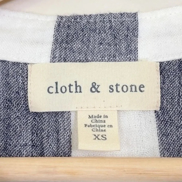 Anthropologie Cloth & Stone Striped Sleeveless Top - Picture 8 of 12